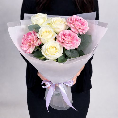 Букет из роз «Нежность без слов»